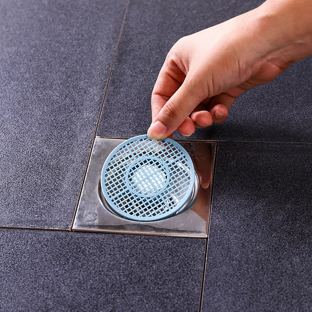 2PC Kitchen Sink Anti-Blocking Leak Net Bathroom Floor Boiler Cover Drain Hair Filter Screen | Обустройство дома