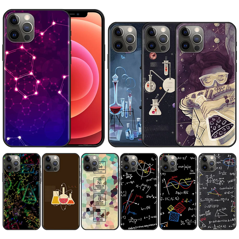 

Smartphone Case For Apple iPhone 11 13 12 Pro Max Mini X XS XR 6 6S 7 8 Plus 5 5S SE(2020) Cover horrible mathematical Chemistry