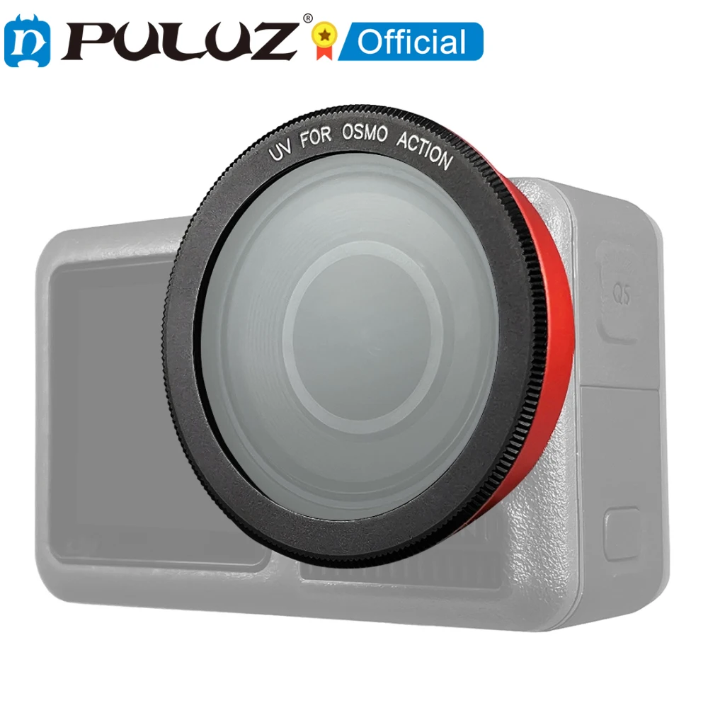 PULUZ Камера УФ фильтр для объектива камеры DJI Osmo экшн крышка для|Чехлы экшн-камер| |