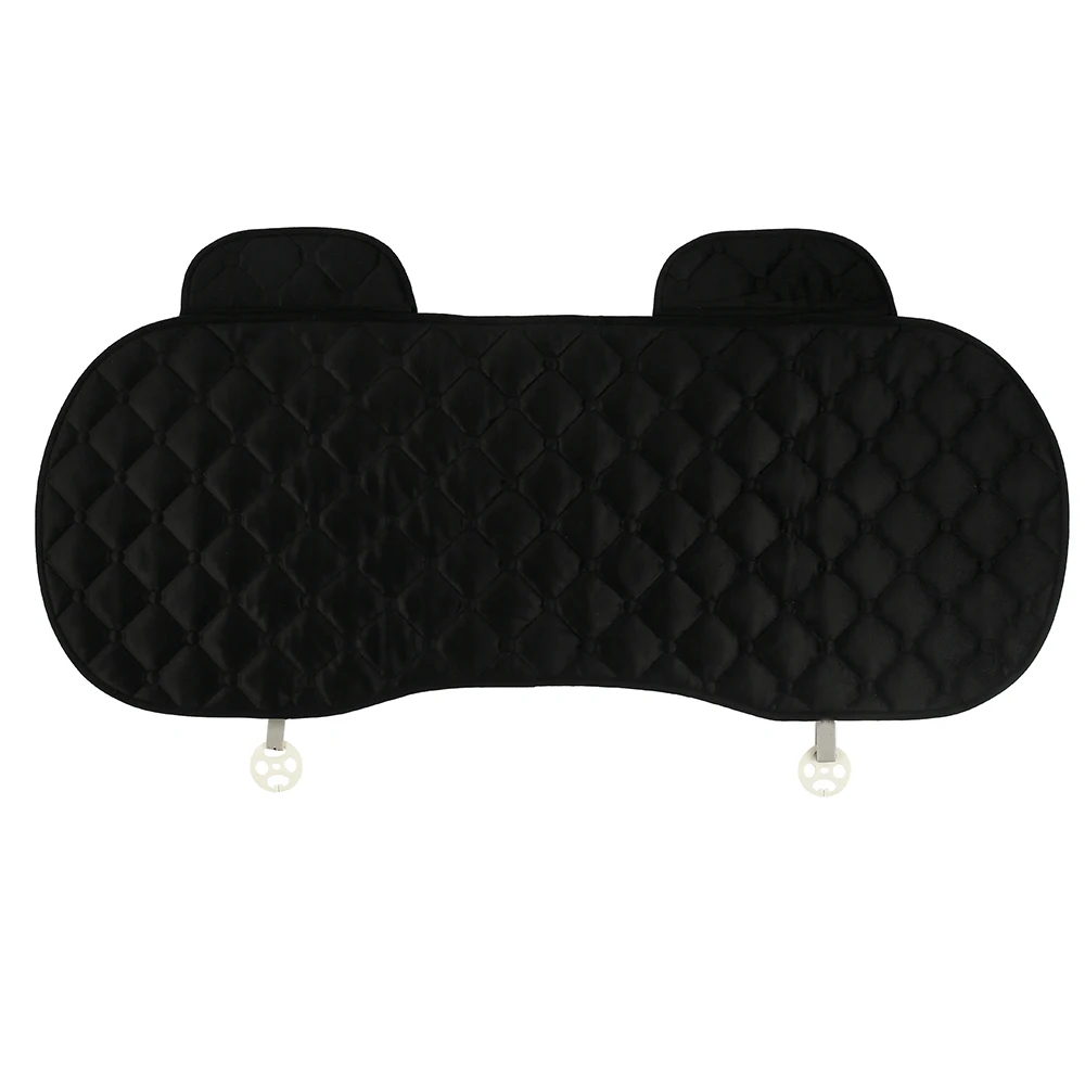 1pcs Rear Black Автомобильные чехлы для сидений, набор Автомобильных Подушек, четыре сезона, коврик для автомобиля, противоскользящий, дышащий, для автомобиля, дома, автомобиля, аксессуары для интерьера - Название цвета: 1pcs Rear Black