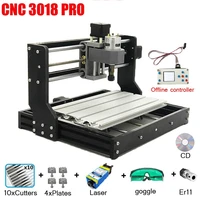 mini cnc3018 engraver cnc 3018 pro laser engraver wood cnc router machine grbl er11 hobby diy engraving machine for wood pcb pvc