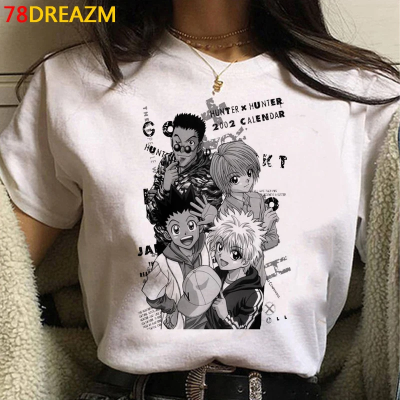 Hunter x Hisoka Killua Мужская футболка 2021 одежда для пары футболки с графическим принтом