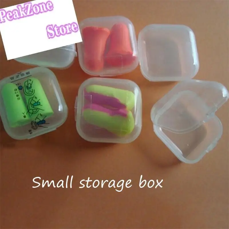 Пластиковая прозрачная пустая коробка для хранения 10 шт. переноски таблеток