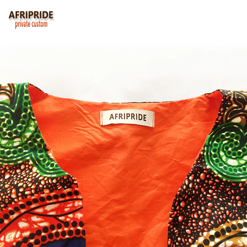 2018 Африканский комплект из 3 предметов повседневный костюм для женщин AFRIPRIDE