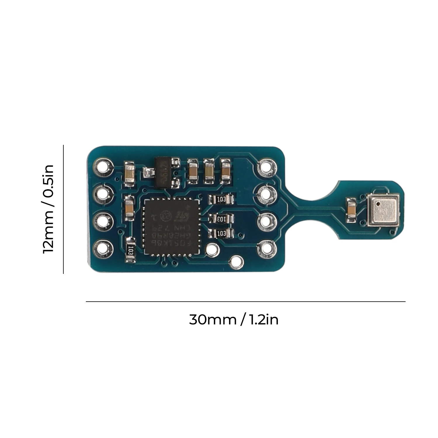 

GY-MCU680V1 Temperature and Humidity Air Pressure IAQ Indoor Air Quality Resistance Value Sensor Module