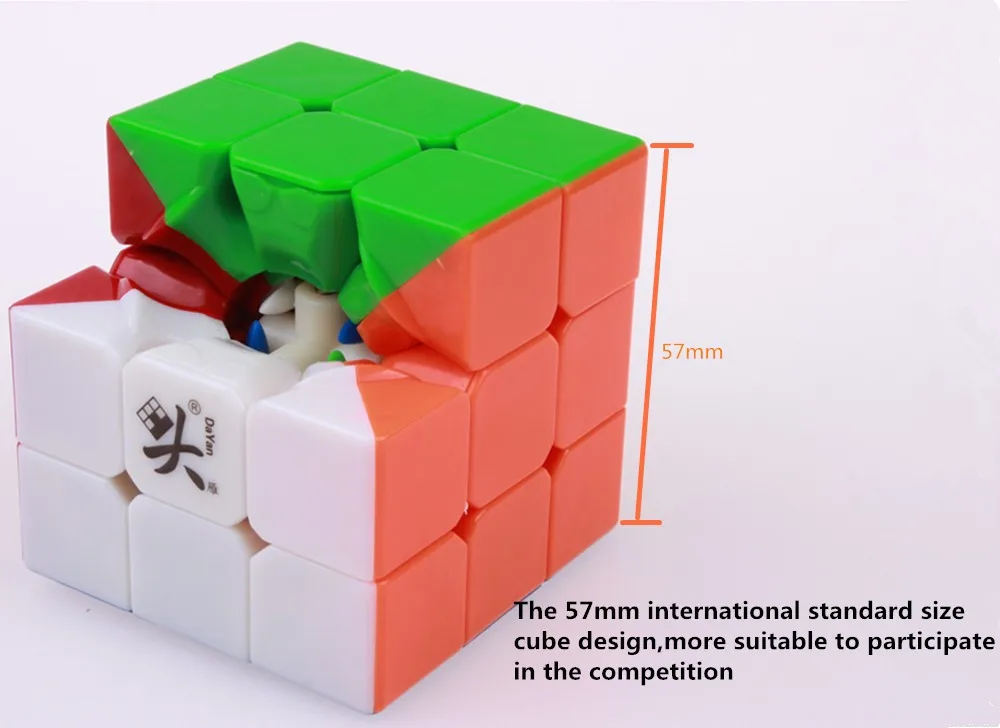 DaYan 3x3x3 TengYun v8M Mafentic Magic Cube competition professional twist wisdom club toys gift game Educational Toy