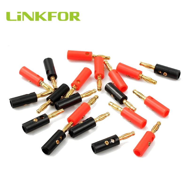 20 шт. пластиковые и металлические коннекторы для колонок 4 мм 0 87x3 82 см|Кабели VGA| |