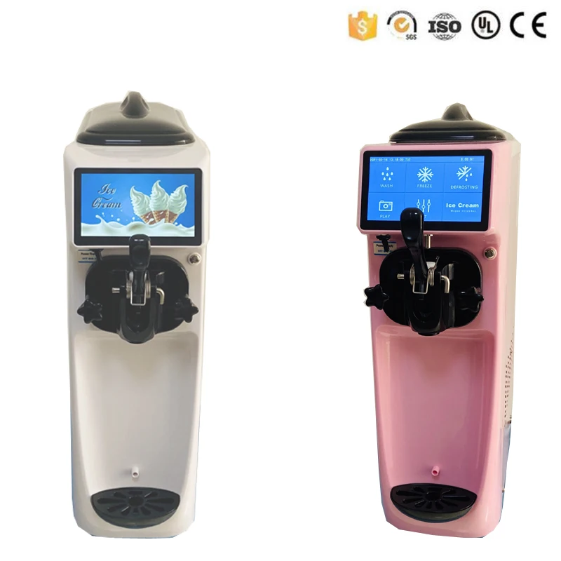

soft serve ice cream machine commercial ice cream dispenser making professional fruit ice cream machine