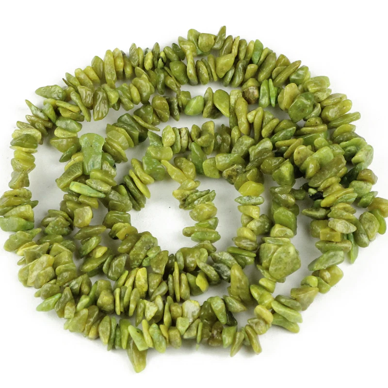 YHBZRET натуральный камень нерегулярные гравия бусины 87 см нити чипы бисера для