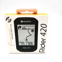 bryton rider 420 gps cycling computer enabled bicyclebike computer with hr candence mount waterproof wireless speedometer