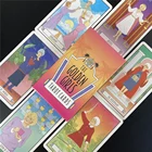 Карты Таро золотых девушек взгляд в твое будущее из игры Lanai палубная карта гадание для начинающих с руководством