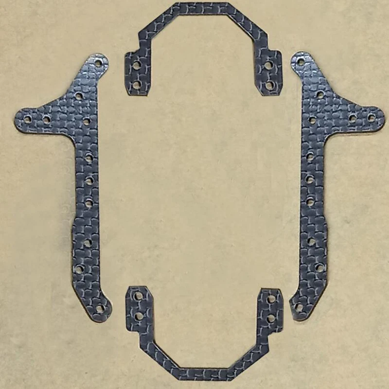 1 комплект Tamiya Mini 4WD MS демпфирующие детали углеродное волокно Армирующая пластина