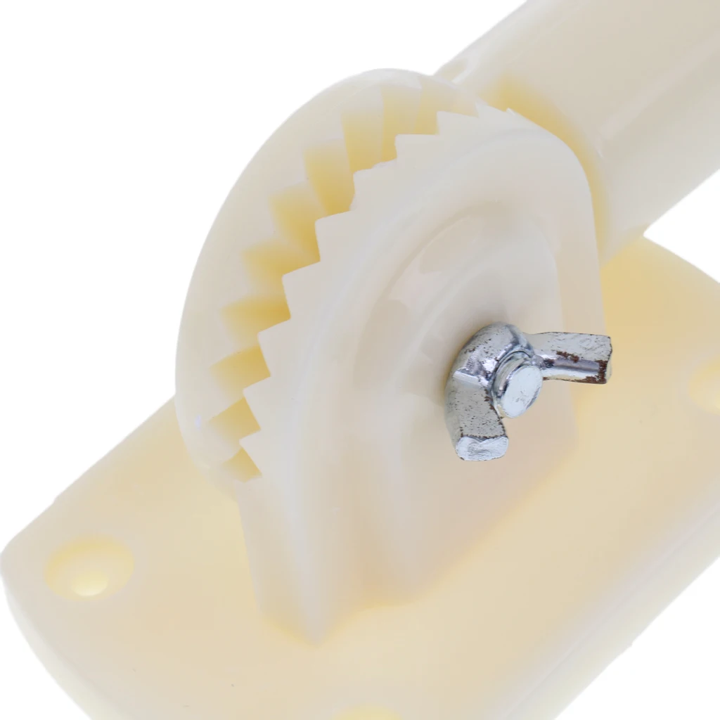 Adjustable Plastic Flag Pole Mounting Bracket Holder with Screws - 1'' Diameter Flagpole Hardware | Дом и сад