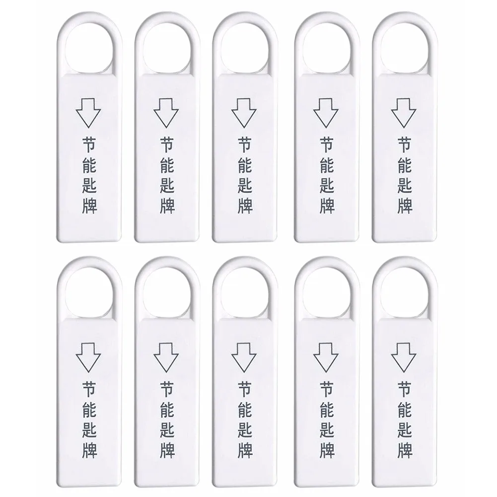 5/10Pcs Insert Key High Quality Magnetic Card Switch Insert Key For Power Energy Saving Access Fit For Hotels Homes