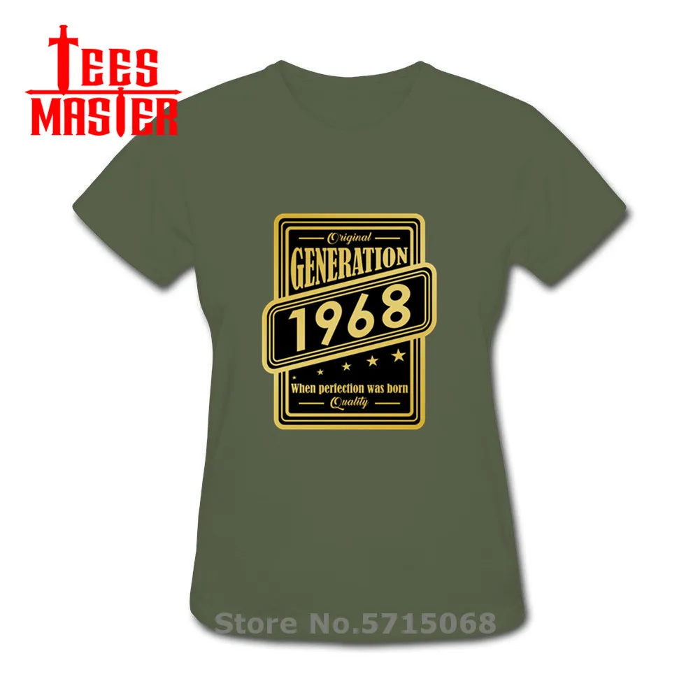 Оригинальное поколение 1968 когда совершенство родилось в качественная футболка