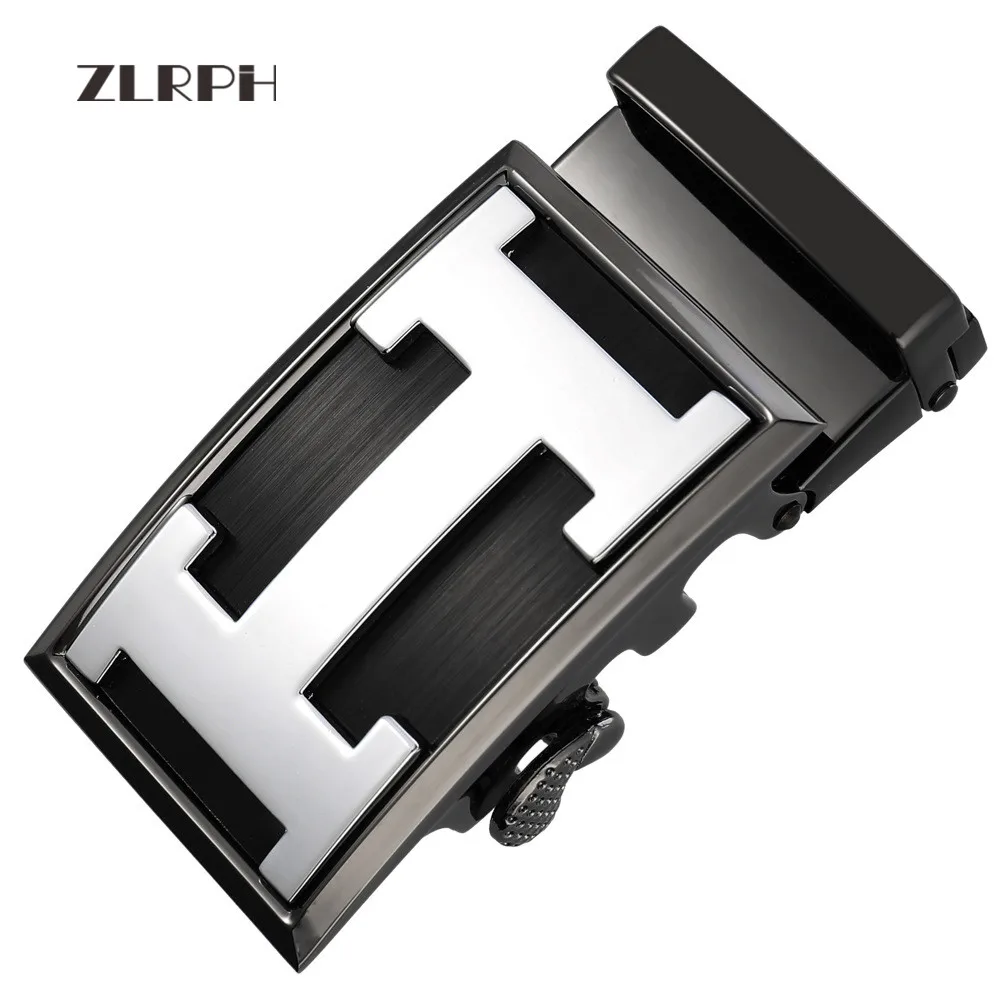 

ZLRPH Famous Brand Belt Buckle Men Top Quality Belts Buckle for Men 3.5 cm Strap Male Metal Automatic Buckle Frosted surface