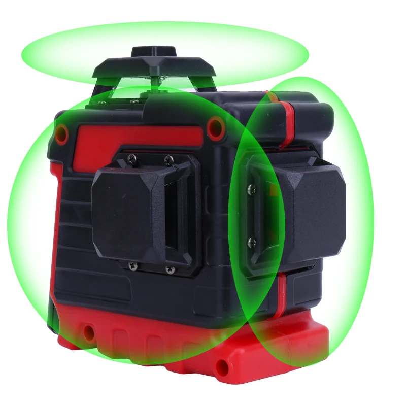 Лазерный уровень 12 линий 2 линии самонивелирующийся на 360 градусов