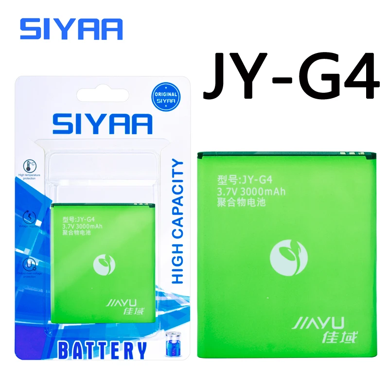 SIYAA оригинальный телефон Батарея JY-G2 JY-S3 JY-G3 JY-G4 для JIAYU G2 JYG2 JYS3 S3 JYG3 G3 G4 замена