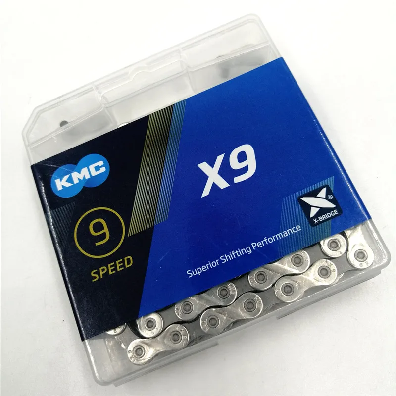 Цепь велосипедная KMC складная цепь для горного велосипеда 6 7 8 9 10 11 12 Скоростей 116L