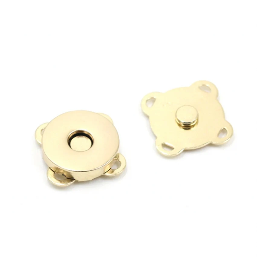 Бесплатная доставка 5 комплектов квадратные металлические пуговицы магнитные