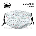 Маска на лицо для домашних животных с фильтром, теплая маска для рта, для собак, кошек, птиц, рыб, монитор сердца, ЭКГ, ветеринар, домашние животные, ветеринар