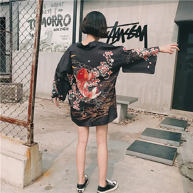Женское кимоно кардиган пальто весна-осень 2019 | Женская одежда