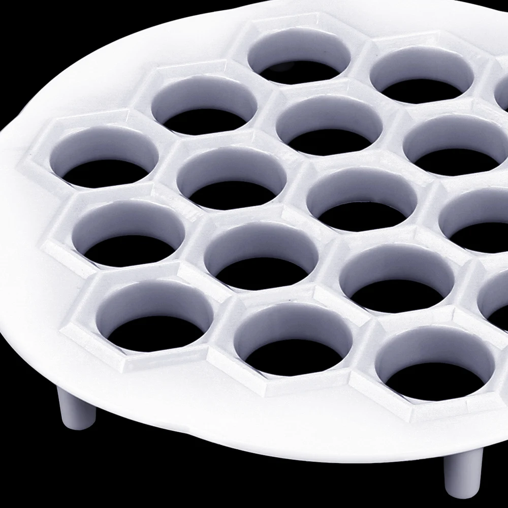 

Dumplin Maker Device Maker Dough Press Cooking Pastry Tool 19 Holes DIY Dumpling Mold Jiaozi Mold Kitchen Tools