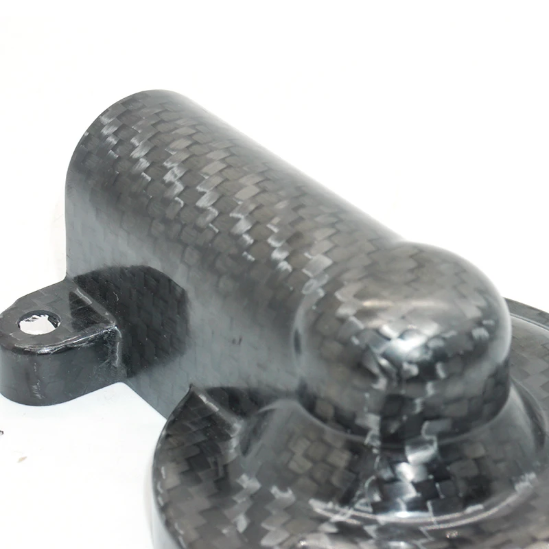 Крышка водяного насоса защитная крышка из углеродного волокна для мотоцикла