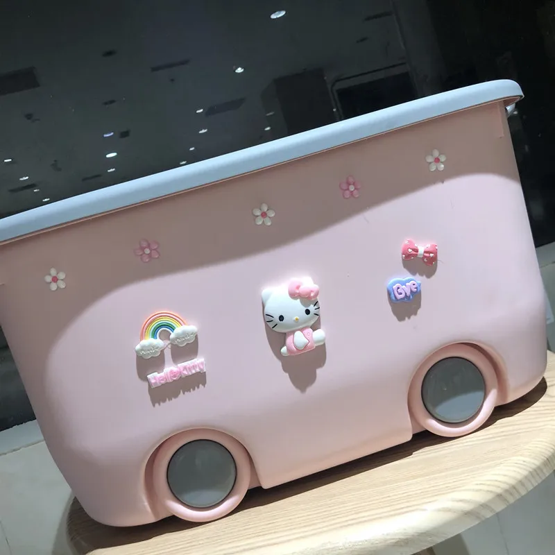 

1PC Cartoon Cute Lovely Bear Rectangle Desktop Collection Container Box Desk Finishing Storage Box for Home Office OK
