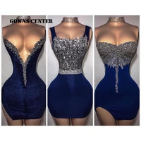 luxury prom dresses celebrity party dress mermaid mini cocktail gown beaded homecoming gowns %d0%bf%d0%bb%d0%b0%d1%82%d1%8c%d0%b5