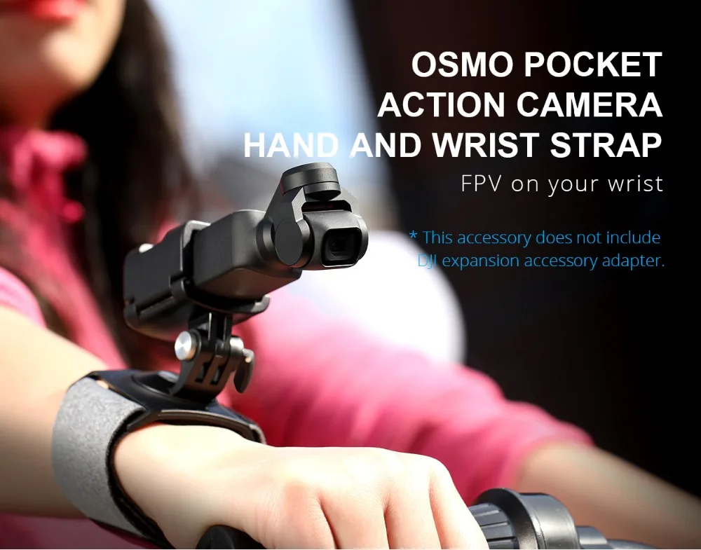 PGYTECH Osmo Карманный ремешок на запястье Экшн-камера ручной ремень DJI аксессуары OSMO Комплект для DJI Osmo Gopro Hero 5 6 7 камера