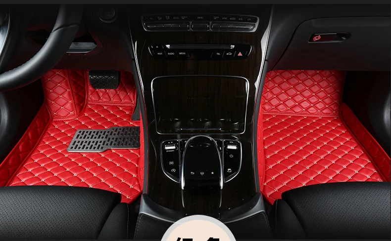 

No Odor Full Surrounded Special Car Floor Mats Wear-resisting Non-slip Waterproof for Skoda Octavia Yeti Superb