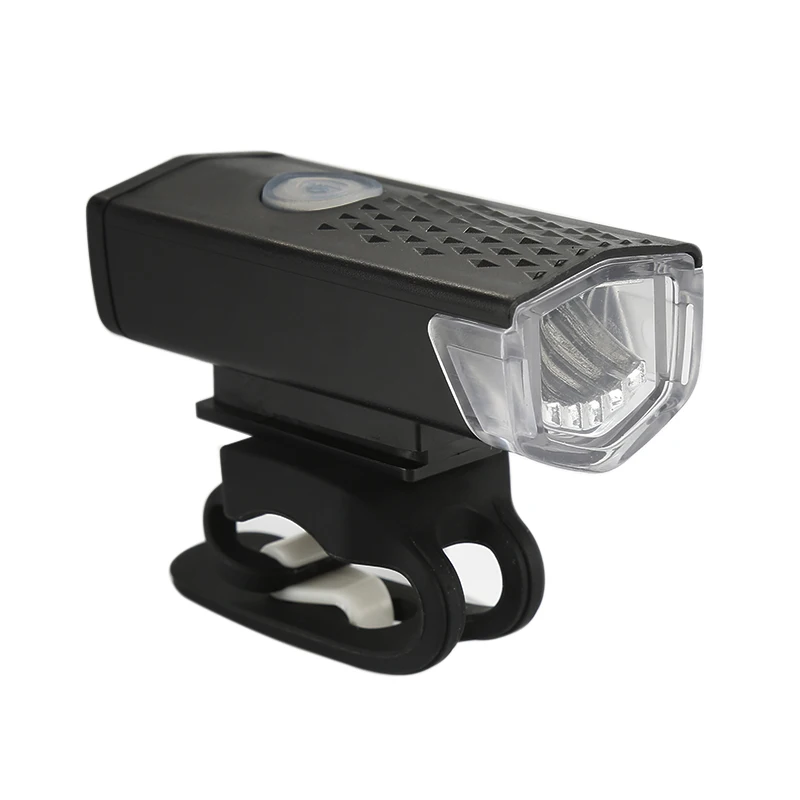 

Bicycle Lights Mountain Bike Headlight Front USB Rechargeable Flashlight Lamp 300 Lumens 3 Modes High Quality Bike Lamps