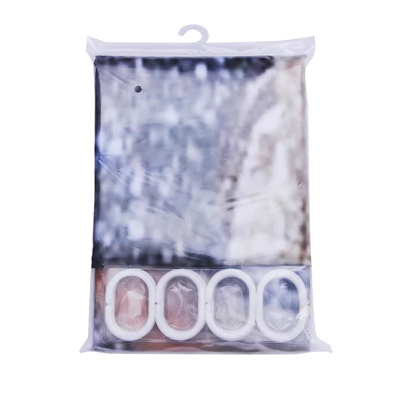 Водонепроницаемая занавеска для душа Cat In The Shower шторка из полиэстера экран