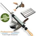 Профессиональная фиксированная точилка для ножей, точилка с зернистостью 120-10000, система шлифовки, кухонный шлифовальный камень, Алмазный точильный камень