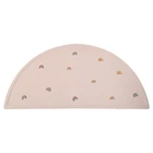 Силиконовая подставка под высокий стул, нескользящий коврик для обеденного стола для младенцев, нескользящий коврик, подставка под миску для кормления младенцев