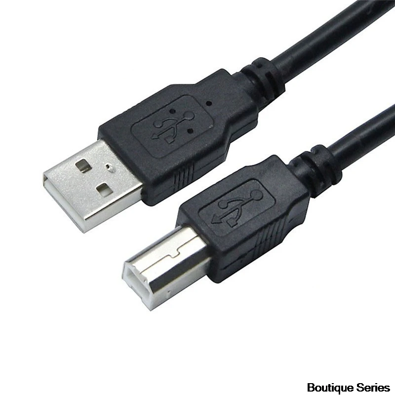 

Fine USB 2.0 A male to B male M/M data transfer cable adapter for printers
