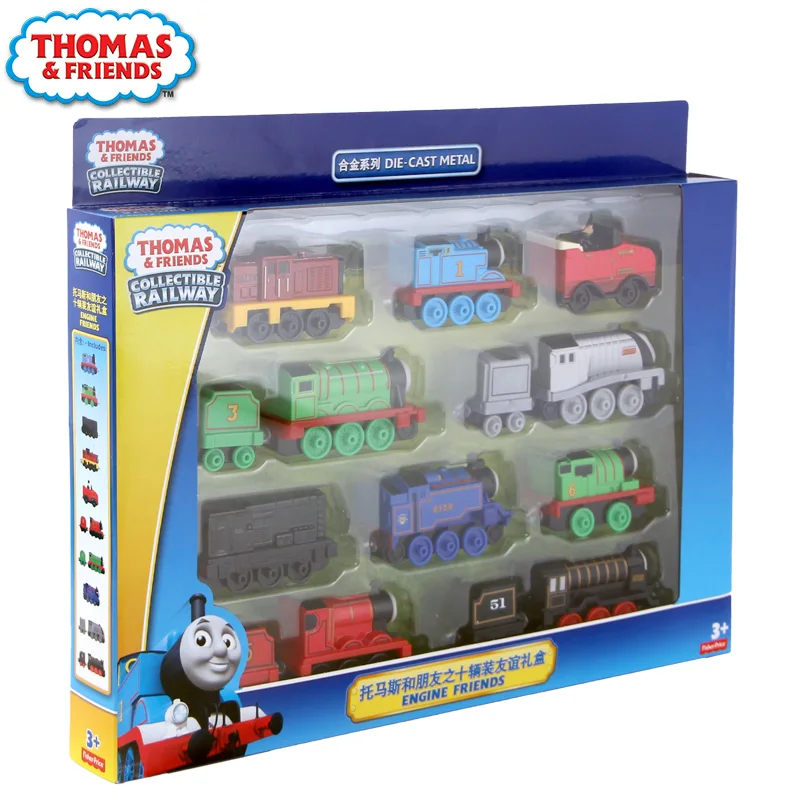 Поезда Thomas and Friends коллекция из оригинального сплава набор трекмастеров игрушки