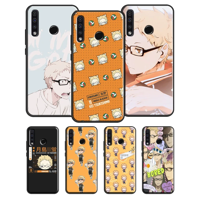 Чехол Kei Tsukishima Haikyuu для Huawei Nova 5T Y6 Y9 Y7 2019 Honor 8X 7X 9X 20 Pro 9 10 Lite 10i 7A 7C 8A 8C V20