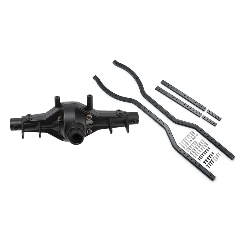 

2 комплекта запчастей для радиоуправляемого автомобиля: 1 шт. корпус передней и задней оси из стального сплава и 1 комплект стальных рамок ша...