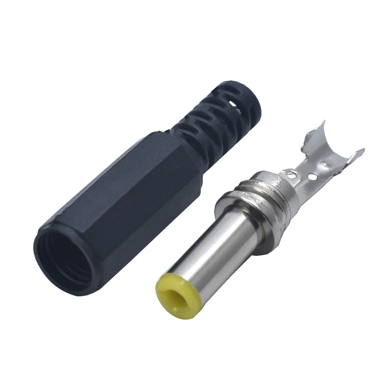

Welding Wire DC Plug DC Power Plug 5.5*2.1mm (Tuning Fork Shrapnel) Length 14mm