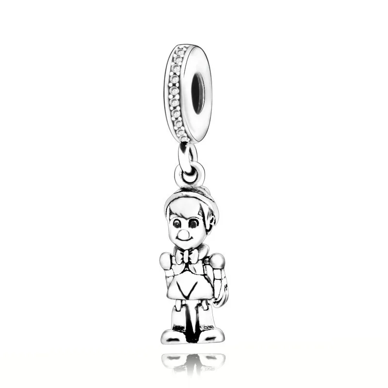 Fit Originele Pandora Bedels новейшая модель 2018 цепочка для безопасности бусины с 925 пробы
