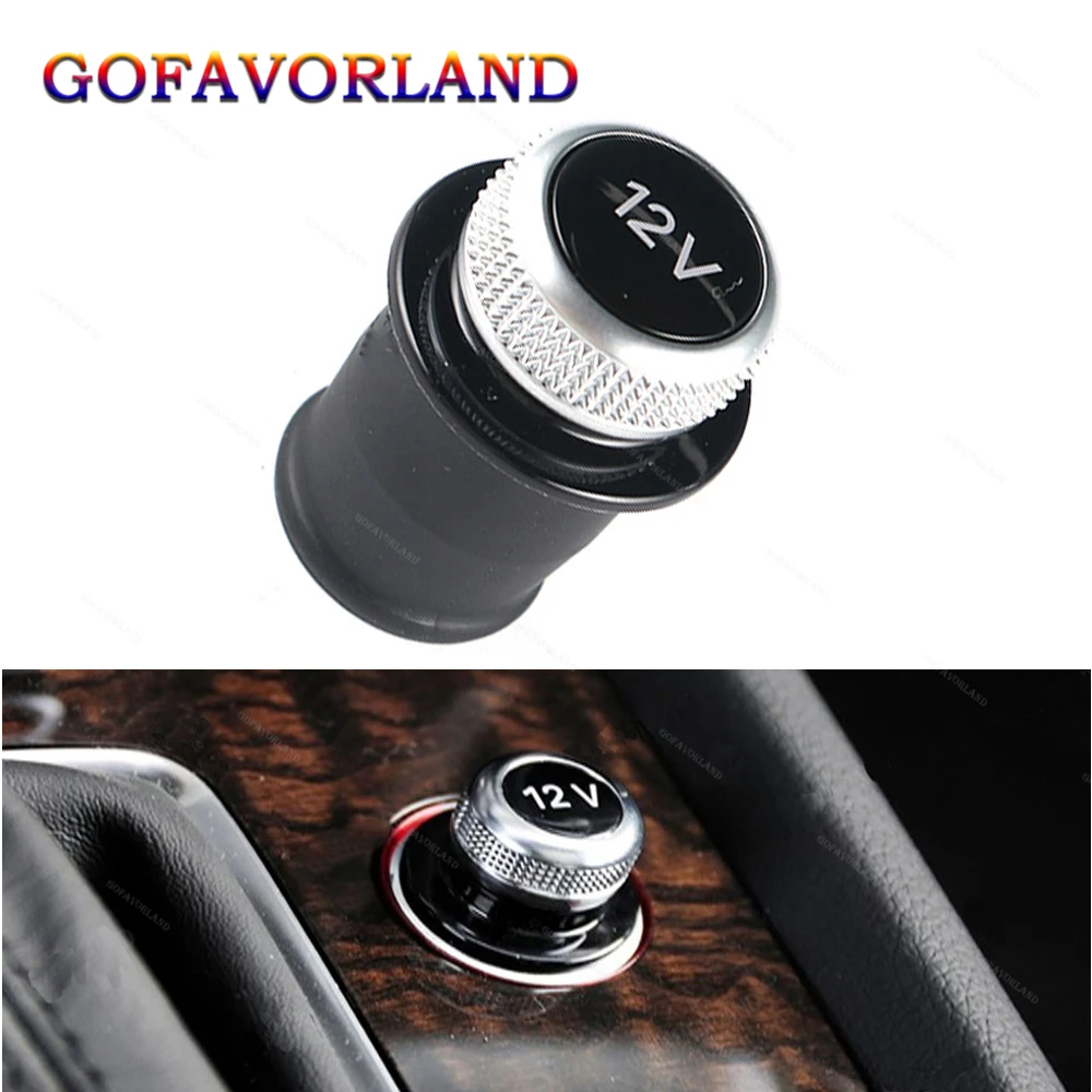 8WD919311 4L0919311 12V хром Зажигалка крышка покрытием подключение к автомобильному