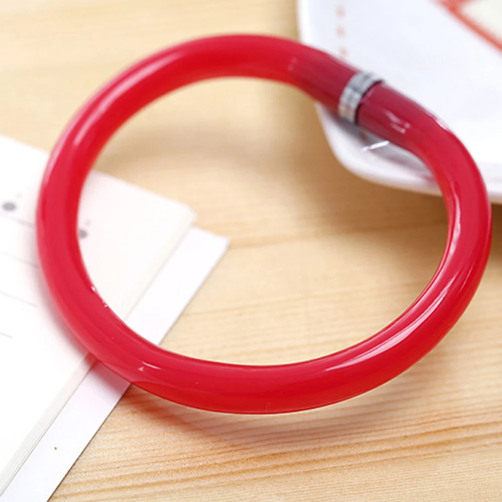 

New Design Deformable Flexible Pen Cute Soft Plastic Bangle Bracelet Ballpoint Pens Stationery Pen School Office Supplies