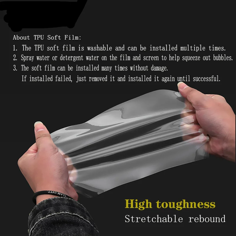 

For BMW G22 G23 Series 4 2020 2021 Car GPS Navigation Protective Film LCD Screen TPU Film Screen Protector Anti-scratch Interior