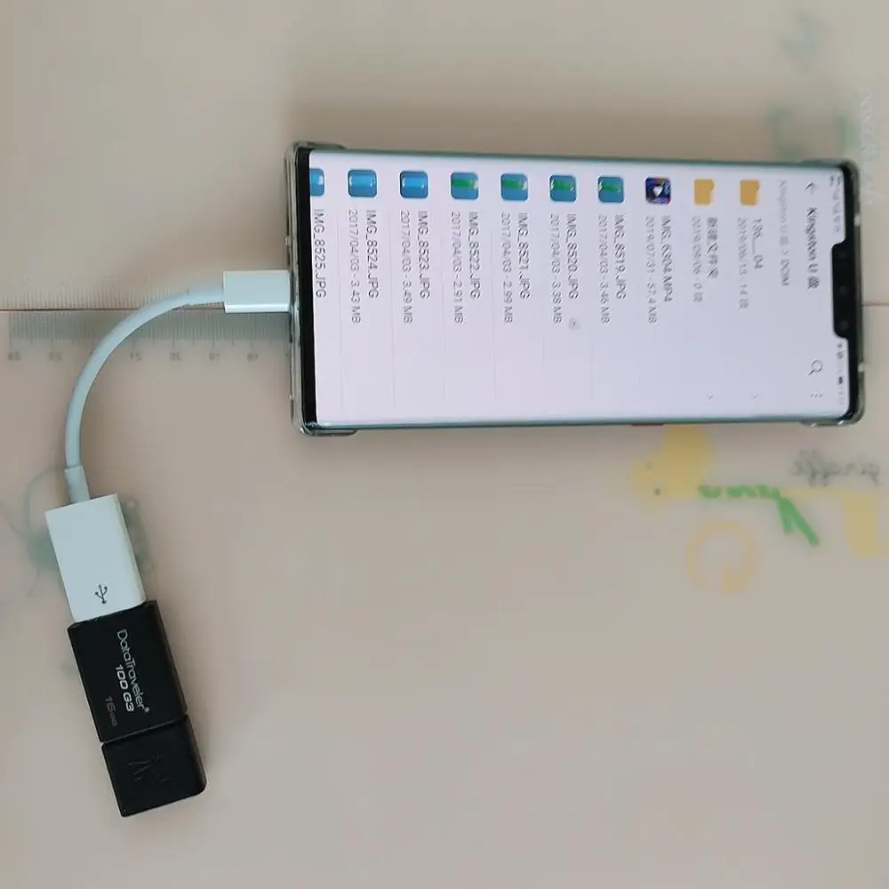 Тип C OTG USB кабель 3 1 папа к 0 ype-A гнездовой разъем адаптера | Электроника