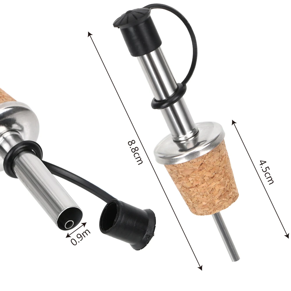 

Stainless Steel Bottle Stopper Wine Pourer Wine Stopper Bar Tools Kitchen Accessories