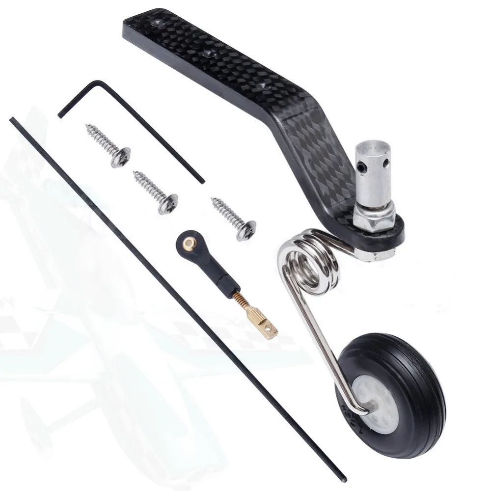 Заднее колесо из углеродного волокна для радиоуправляемой модели 30CC50CC|assembly