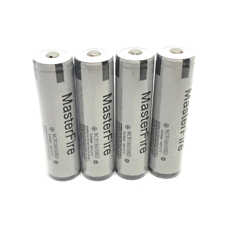 MasterFire 2 шт./лот защищенный оригинальный 18650 NCR18650BD 3 7 в 3200 мАч 10 А разрядный