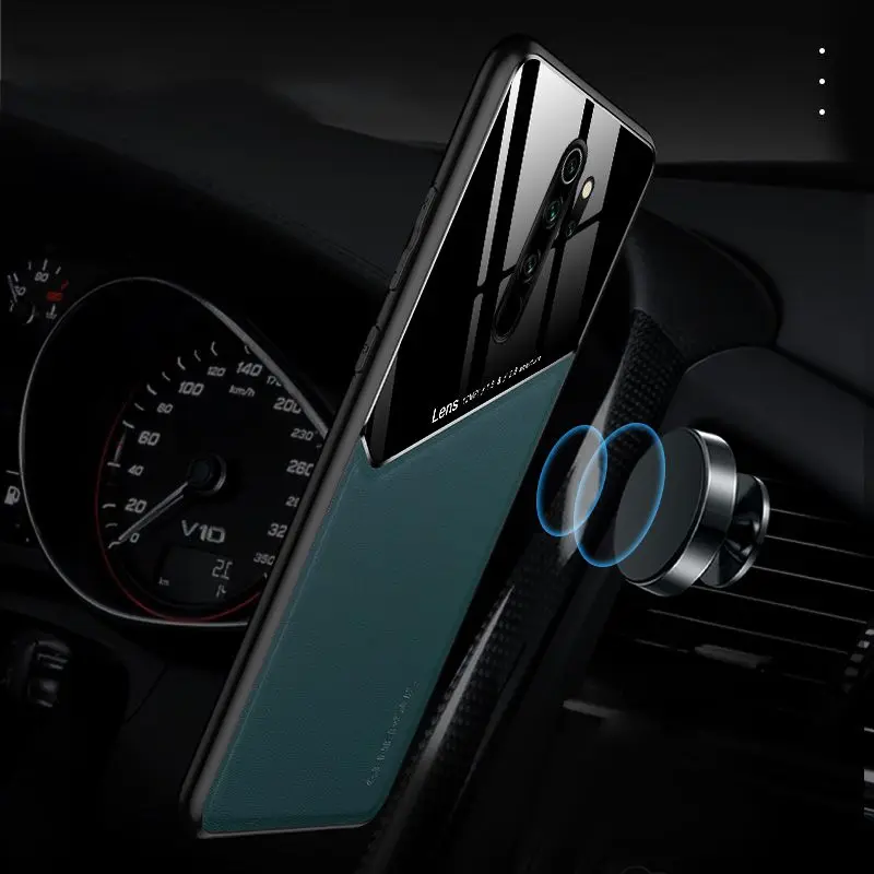 

For Redmi Note 8 9 9s 10x K30 Pro Max Case Luxury Leather For XiaoMi POCO X3 NFC Redmi 9 A 9c 10x 4g 5g Acrylic Mirror Anti Fall